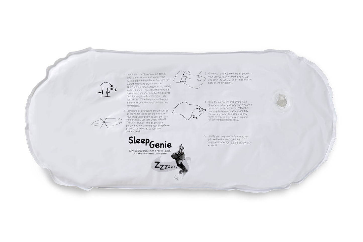 "SLEEPGENIE" Replacement air pocket