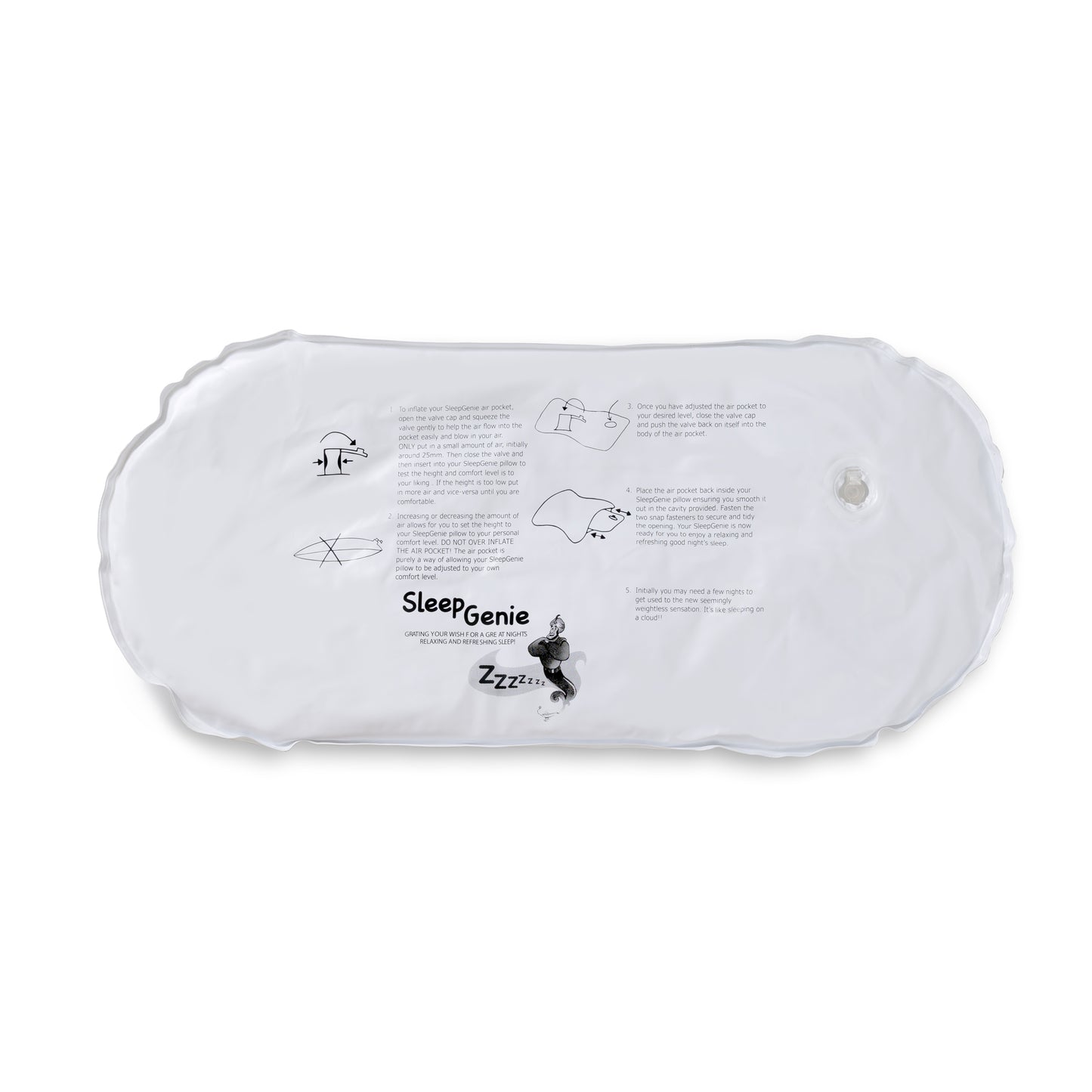 "SLEEPGENIE" Pillow